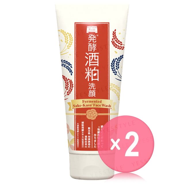 pdc-Wafood Mad Fermented Sake-Kasu Face Wash 2pcs Bundle Set