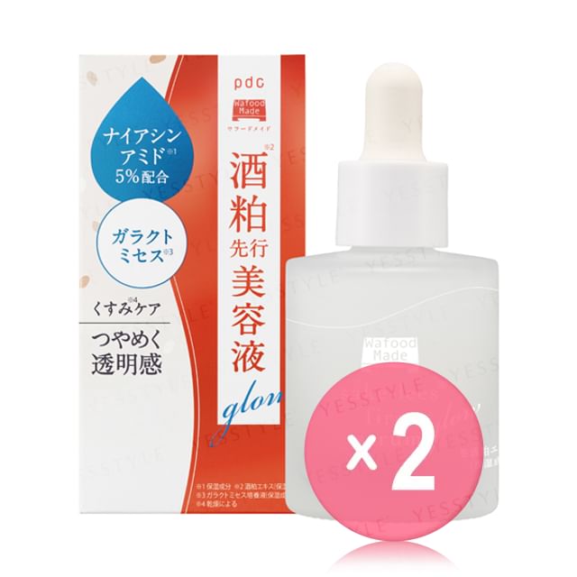 pdc-Wafood Made Sake Lees First Serum Glow 2pcs Bundle Set
