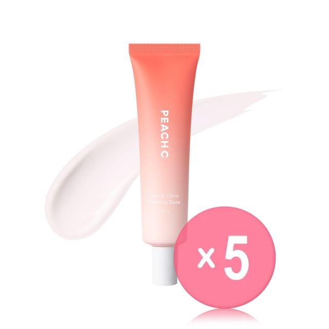 Peach C-Peach Glow Makeup Base 5pcs Bundle Set