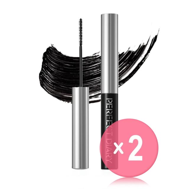 PERFECT DIARY-Long Lasting Mascara - 2 Colors 2pcs Bundle Set