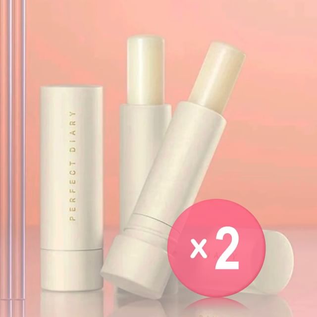 PERFECT DIARY-Moisturizing Lip Balm 2pcs Bundle Set