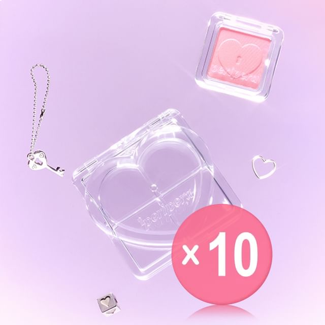 peripera-Heart Pocket Single Custom Case 10pcs Bundle Set