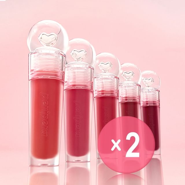 peripera-Ink Jellable Tint - 5 Colors 2pcs Bundle Set
