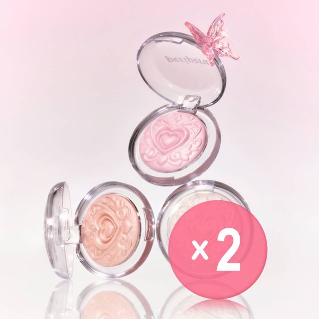 peripera-Moodlike Highlighter - 3 Colors 2pcs Bundle Set