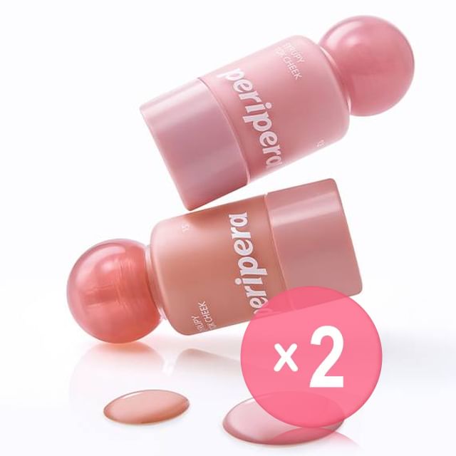 peripera-Syrupy Tok Cheek - 13 Colors 2pcs Bundle Set