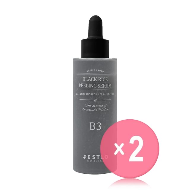 PESTLO-Black Rice Peeling Serum 2pcs Bundle Set