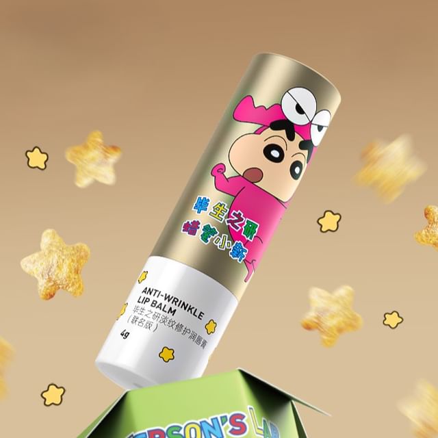 PETERSON-S LAB-Anti-Wrinkle Lip Balm Crayon Shin-chan Edition - Baume à lèvres anti-rides édition Crayon Shin-chan
