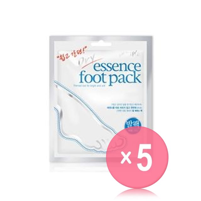 PETITFEE-Dry Essence Foot Pack 1pair 5pcs Bundle Set