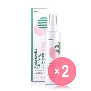 PETITFEE-Koelf Madecassoside Clarifying Body Spray 150ml 2pcs Bundle Set