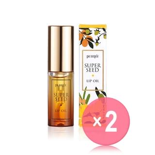 PETITFEE-Super Seed Lip Oil 2pcs Bundle Set