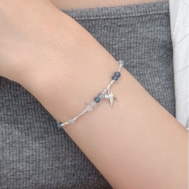 pexrl jewelry-925 Sterling Silver Bead Bracelet