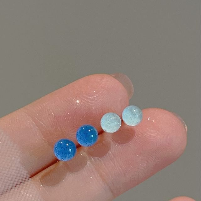 pexrl jewelry-Bead Ear Stud