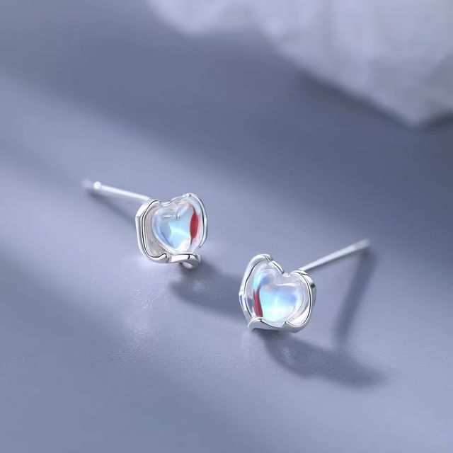 pexrl jewelry-Gemstone Stud Earring