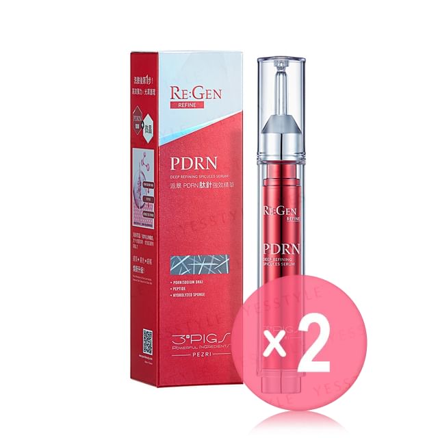 PEZRI-3PIGS REGEN PDRN Deep Refining Spicules Serum 2pcs Bundle Set