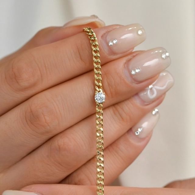 Phoenoa-Rhinestone S925 Sterling Silver Bracelet