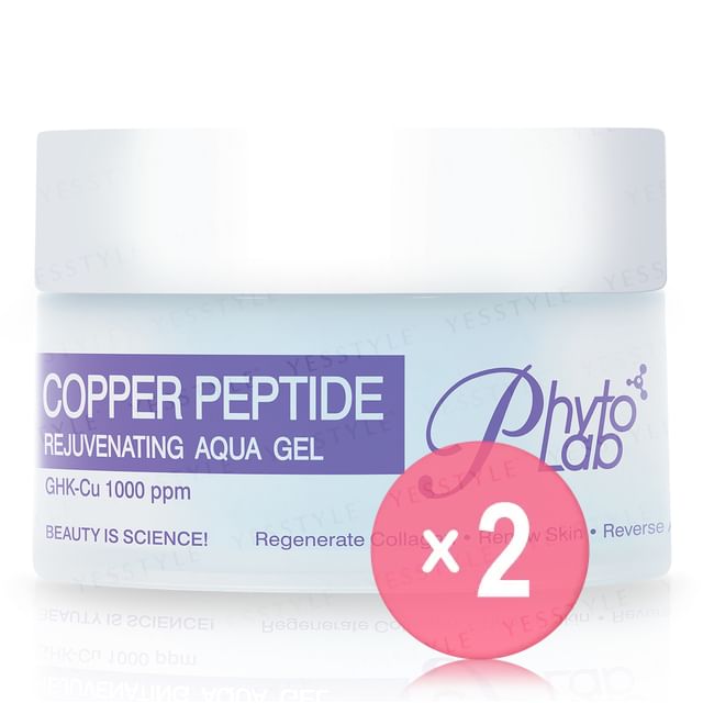 Phyto Lab-1000ppm Copper Peptide Rejuvenating Aqua Gel 2pcs Bundle Set