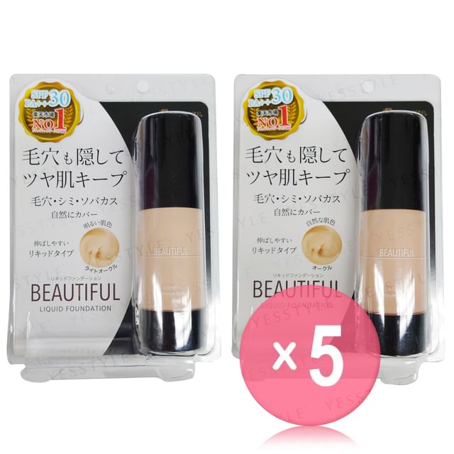 PICOMONTE-Beautiful Liquid Foundation 5pcs Bundle Set