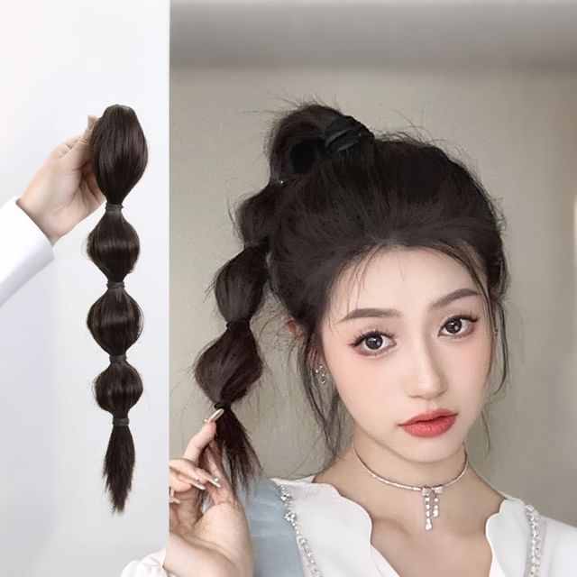 Pin Show-Bubble Braid Hair Extension
