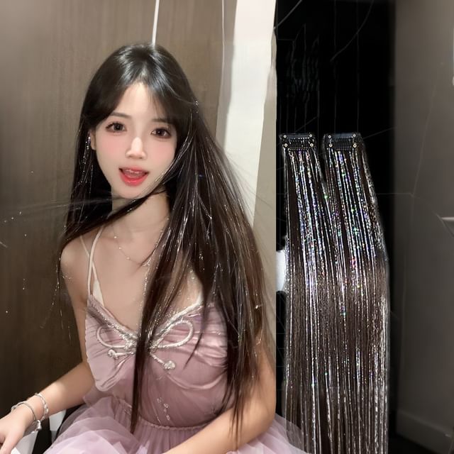 Pin Show-Glitter Hair Extension