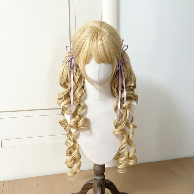 Pin Show-Long Full Wig - Curly Pigtails