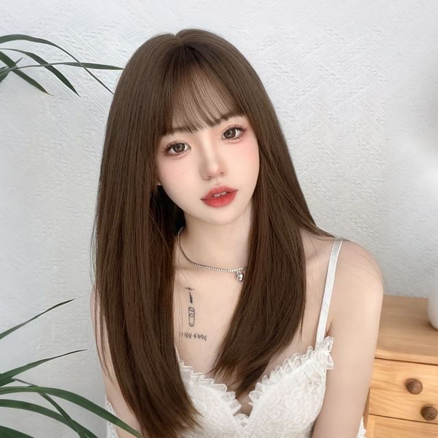 Pin Show-Long Full Wig - Straight