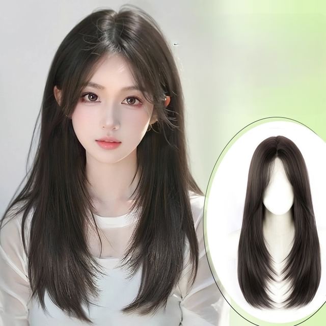 Pin Show-Long Full Wig - Straight