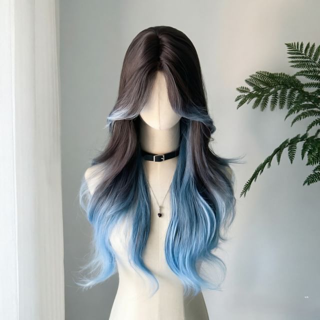 Pin Show-Long Full Wig - Wavy Gradient