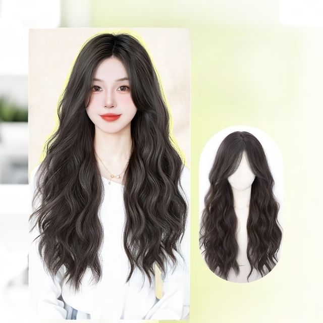 Pin Show-Long Full Wig - Wavy
