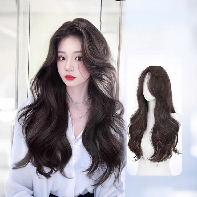 Pin Show-Long Full Wig - Wavy