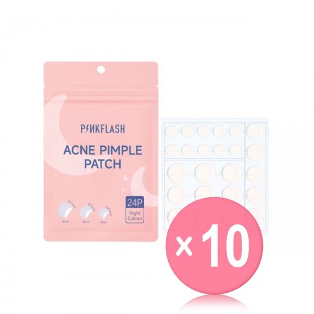 PINKFLASH-Acne Pimple Patch-Day Night 10pcs Bundle Set
