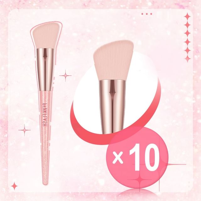PINKFLASH-Pinceau contouring biseauté - lot de 10