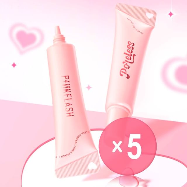 PINKFLASH-Conceal Pores Primer 5pcs Bundle Set