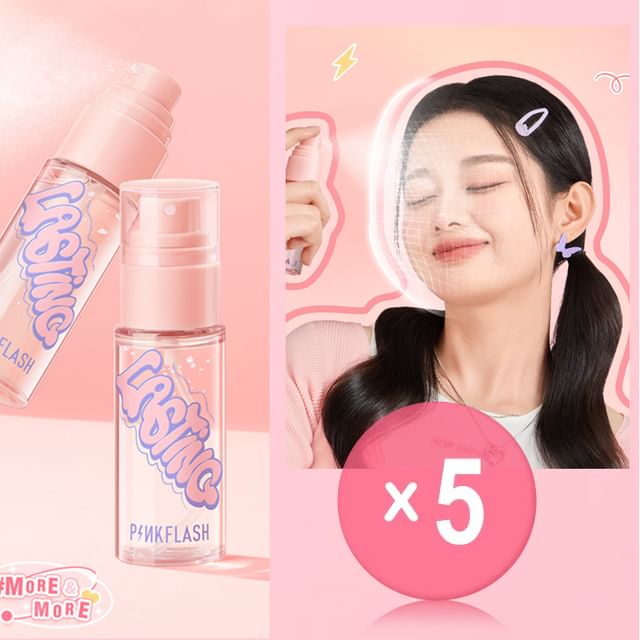 PINKFLASH-Double Fixing Setting Mist 5pcs Bundle Set
