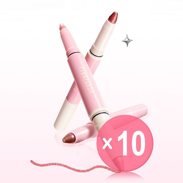 PINKFLASH-Flash-To-Go Dou Eyeshadow Stick - 4 Colors 10pcs Bundle Set
