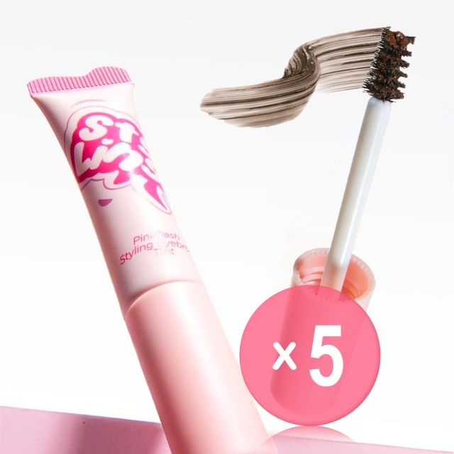 PINKFLASH-Fluffy Styling Eyebrow Tint - 4 Colors 5pcs Bundle Set