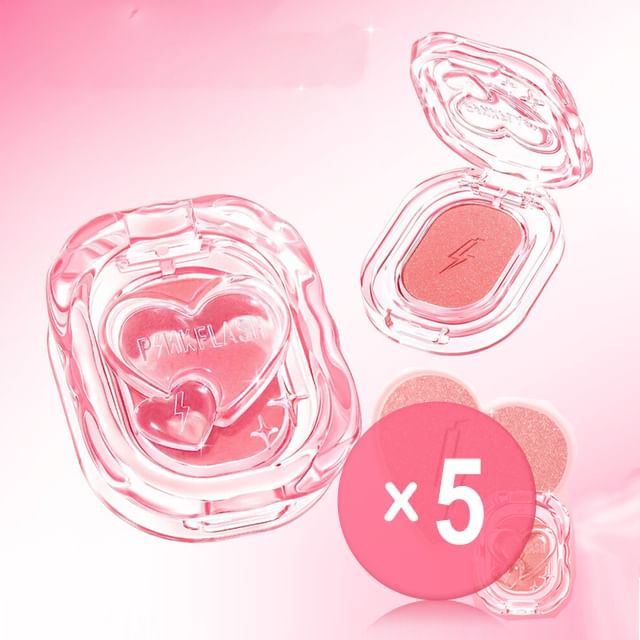 PINKFLASH-Mellow Radiant Blush - 7 Colors 5pcs Bundle Set