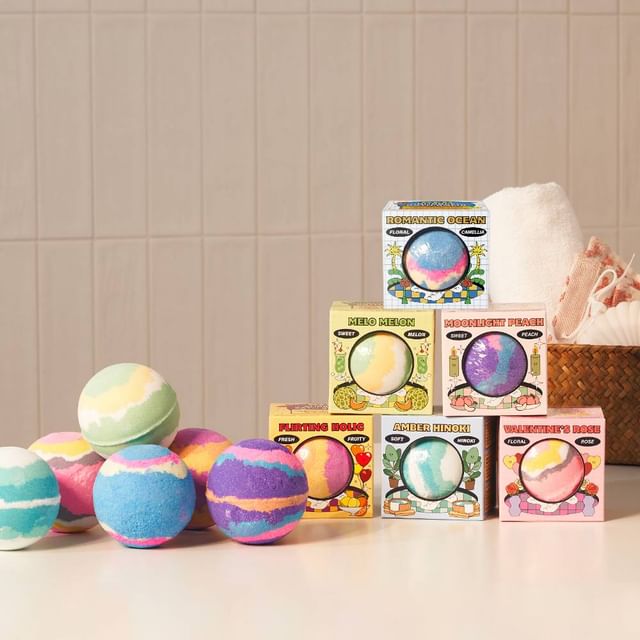 plu-Bubble Bath Bomb - 3 Types