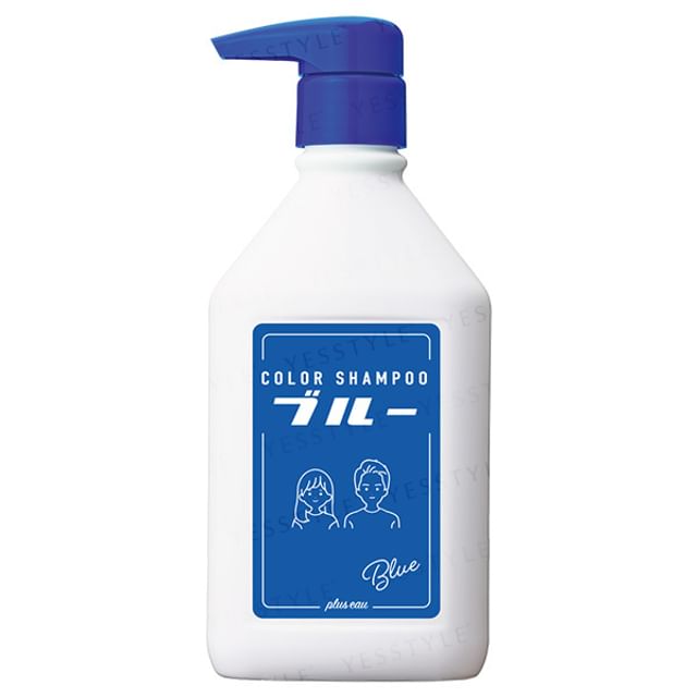 plus eau-Color Shampoo For Bleached Hair Milk Blue