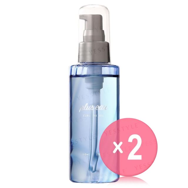 plus eau-Hair Curl Fix Oil 2pcs Bundle Set