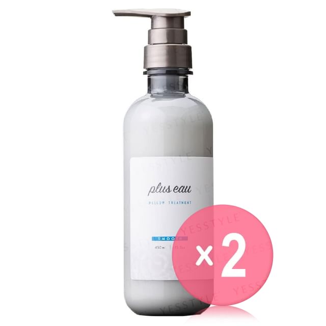 plus eau-Mellow Hair Smooth Treatment 2pcs Bundle Set