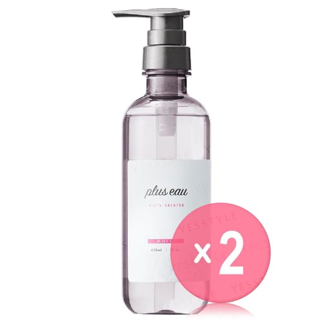 plus eau-Melty Hair Moist Shampoo 2pcs Bundle Set