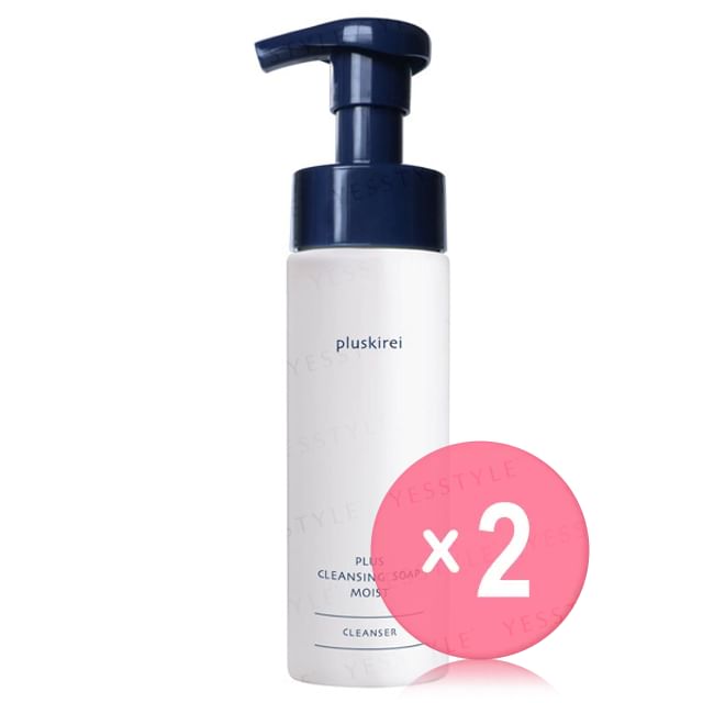 PlusKirei-Plus Cleansing Soap Moist 2pcs Bundle Set