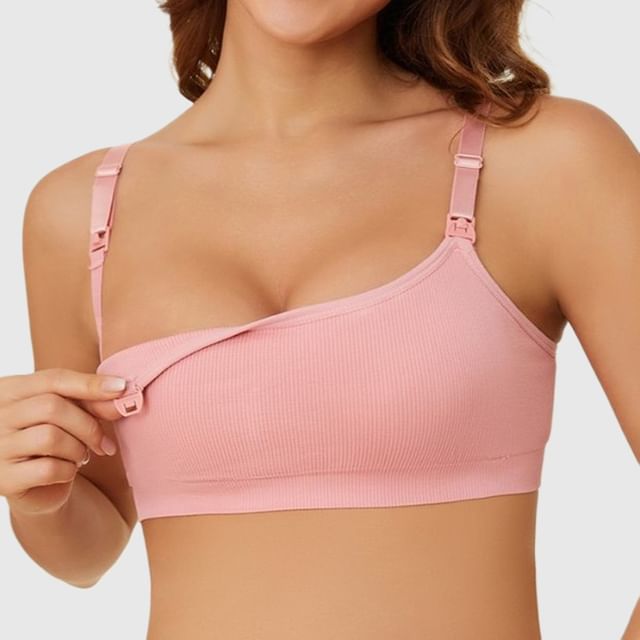 POKU-Maternity Plain Nursing Bra