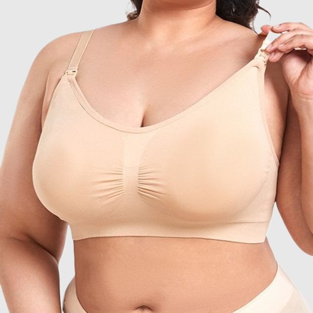 POKU-Maternity Seamless Nursing Bra