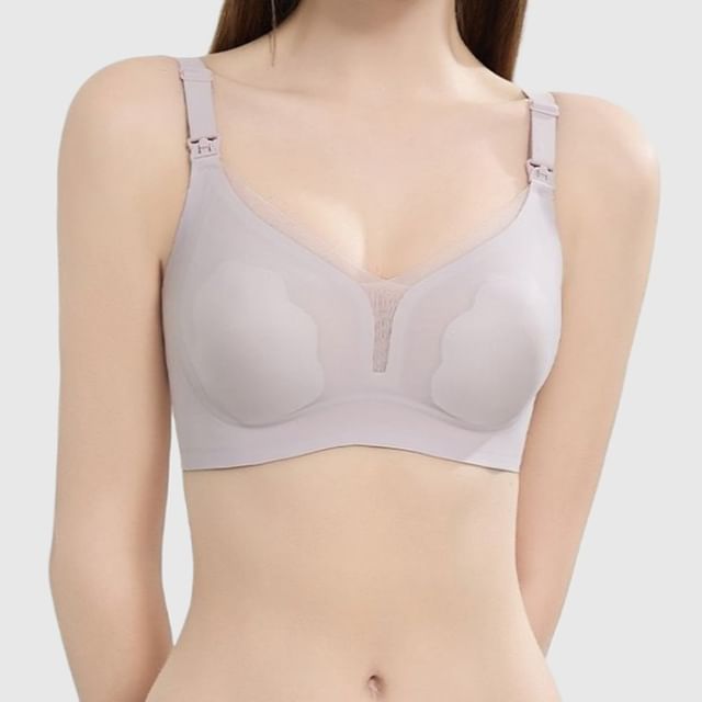 POKU-Maternity Seamless Nursing Bra