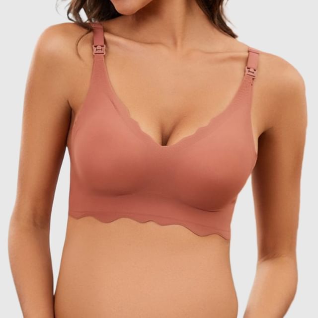 POKU-Maternity Seamless Nursing Bra