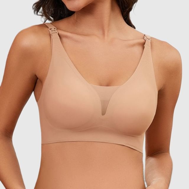 POKU-Maternity Seamless Nursing Bra