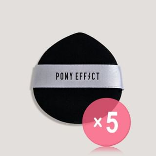 PONY EFFECT-Airy Fit Dough Puff 5pcs Bundle Set