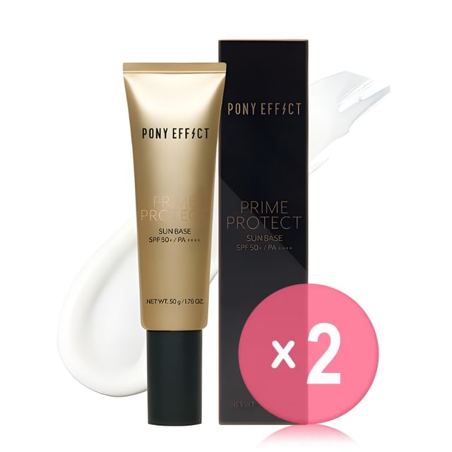 PONY EFFECT-Prime Protect Sun Base 2pcs Bundle Set