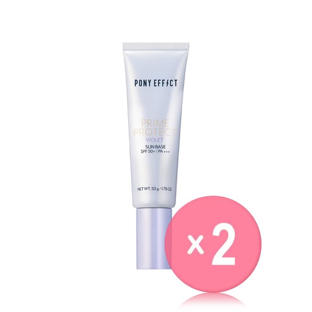 PONY EFFECT-Prime Protect Violet Sun Base 2pcs Bundle Set